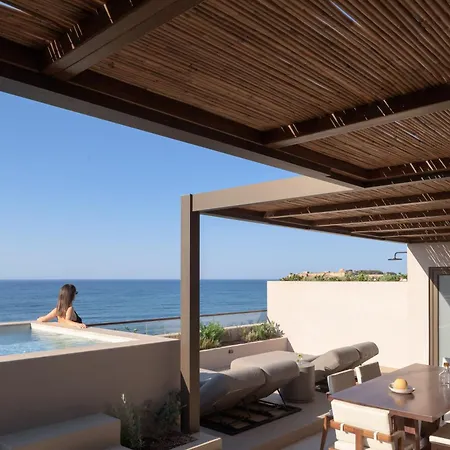 Kimata Beachfront Retreats, With Private Plunge Pools, By Thinkvilla Rethymno (Crete)